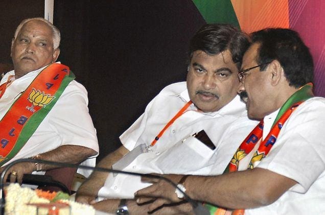 Yeddyurappa-Gadkari-Sadananda-Gowda