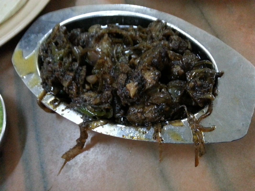 20131018_123736 Pork spicy at Mangalore