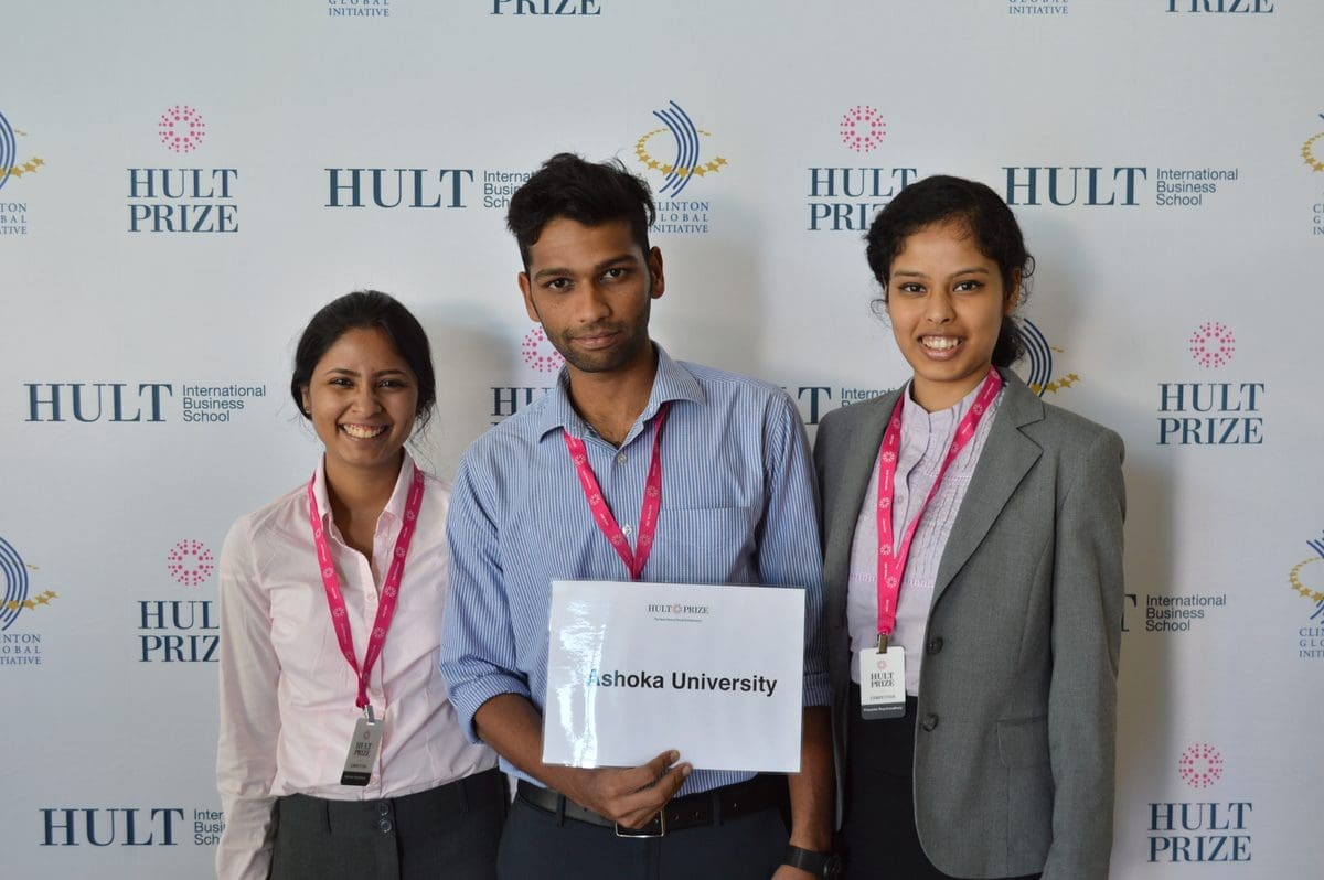 Founders of the WordsWorth Project: Varsha, Rahul and Priyanka
