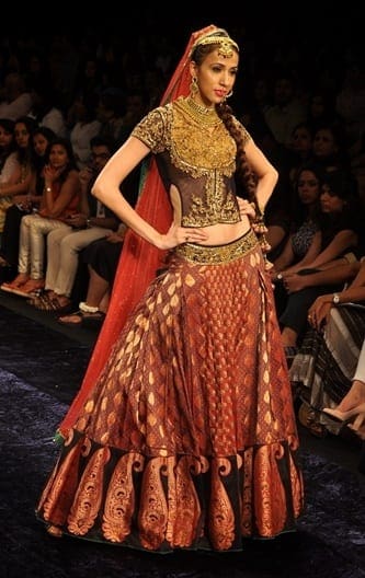 Jacket Style Lehenga Blouse