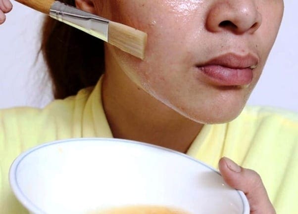 Egg White Paste for acne