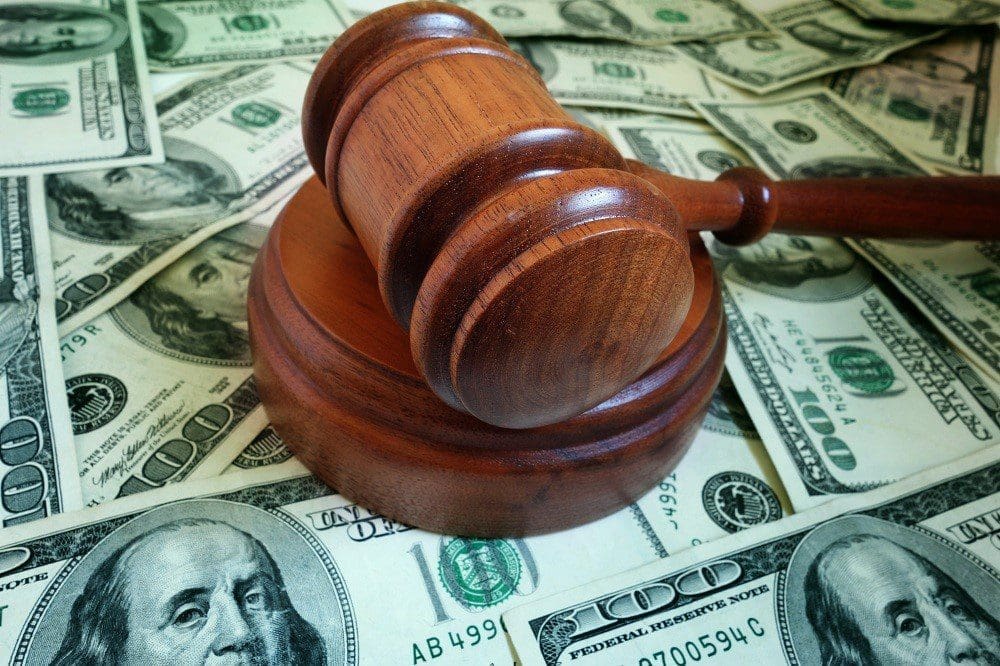 Gavel Money Judgement