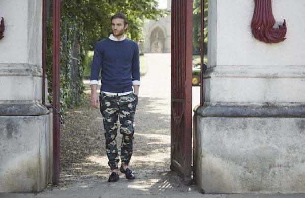 Patterned pants model