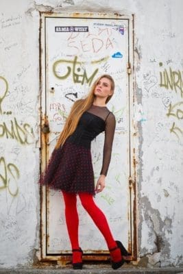 Red Leggings