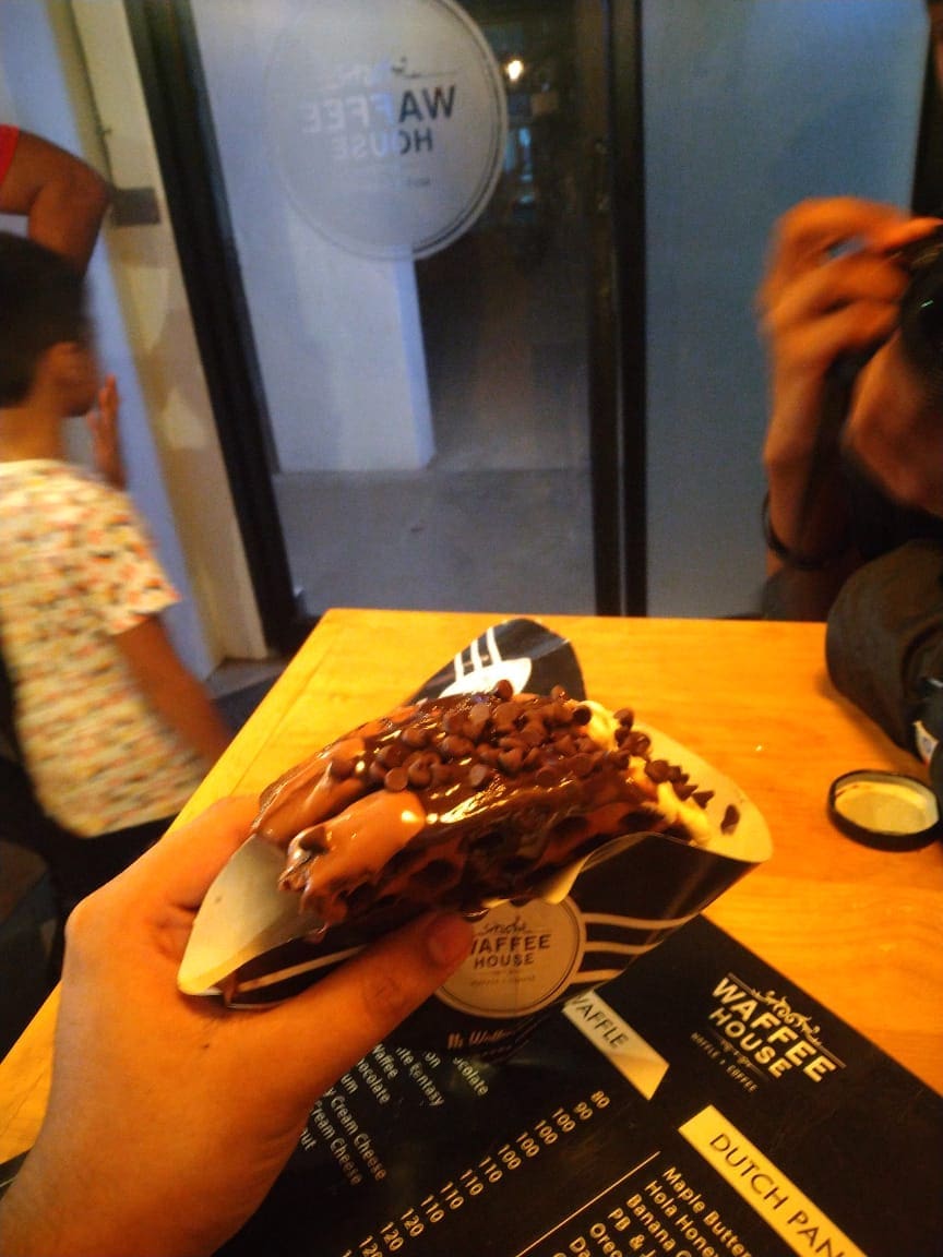 Triple Chocolate Waffle