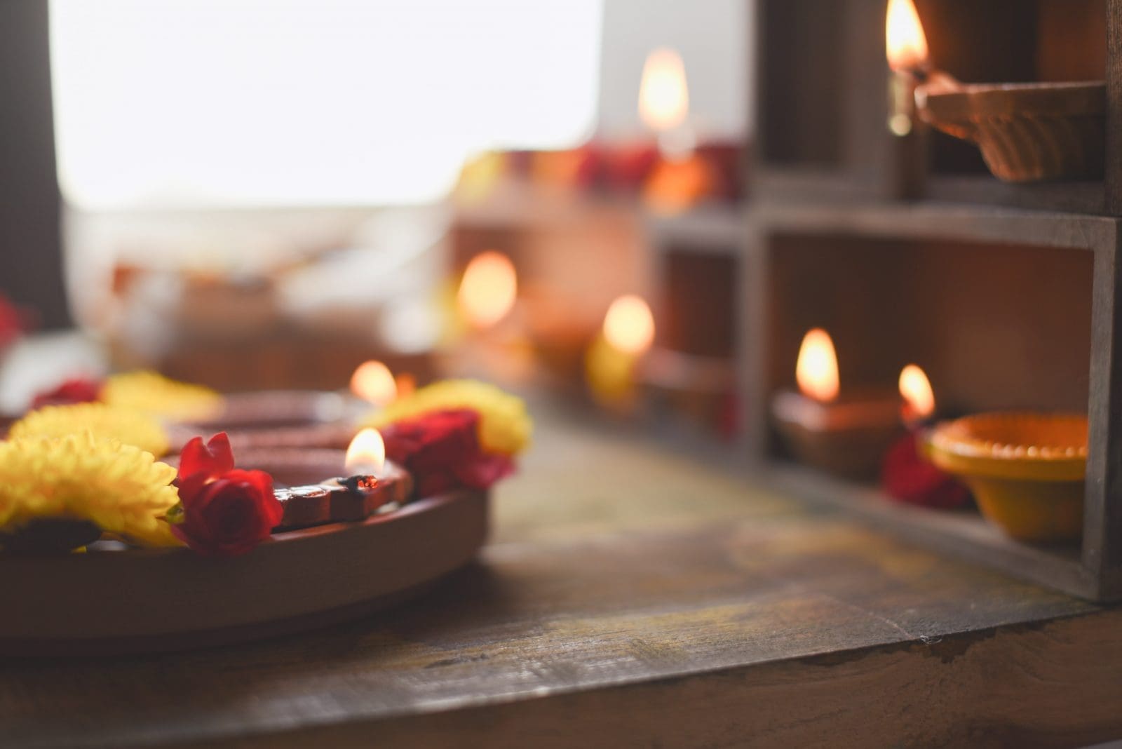 Diwali festival diyas