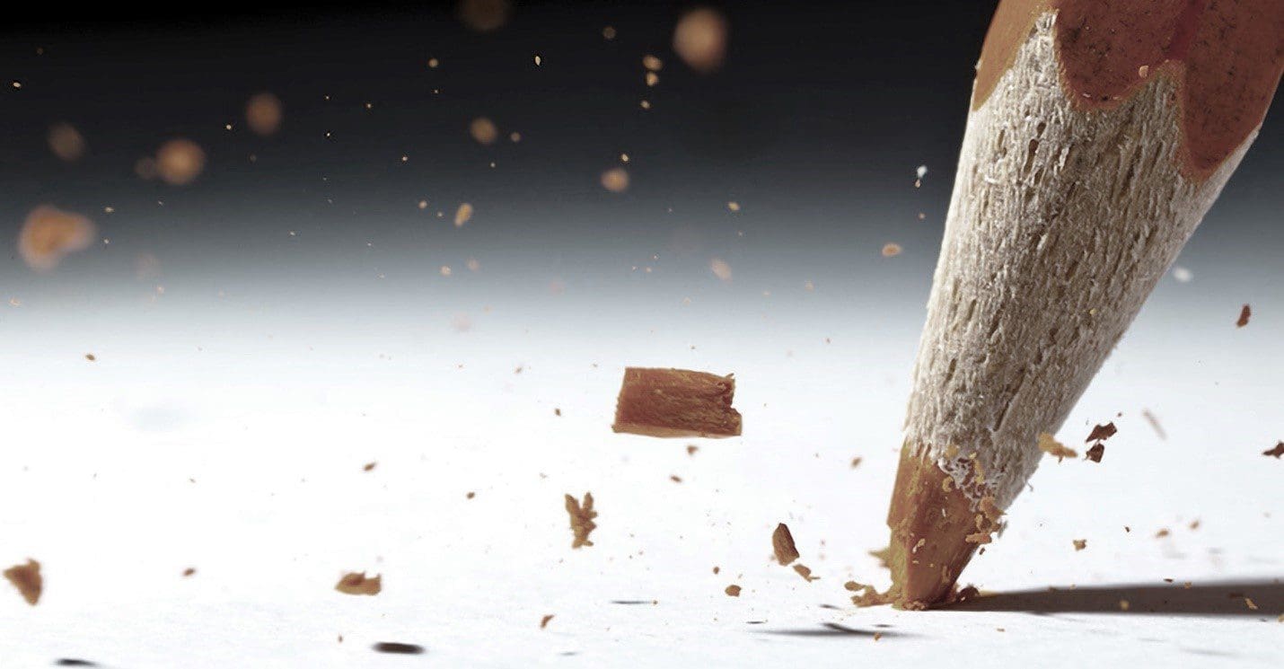 Pencil Tip Breaking