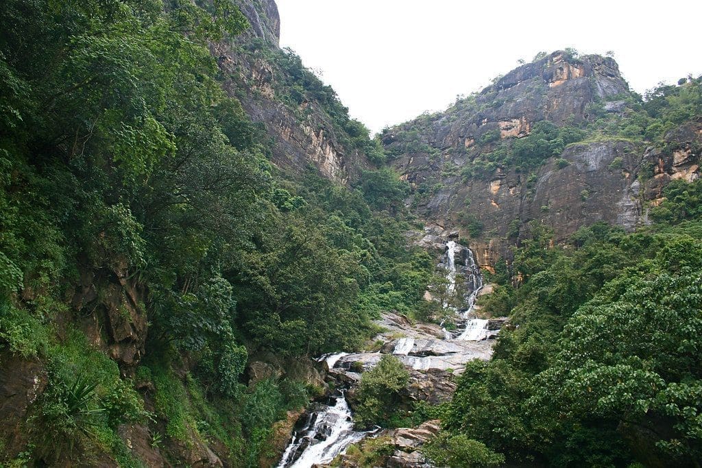 Ravana falls Sri Lanka