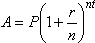 mutual funds lumpsum calculator formula