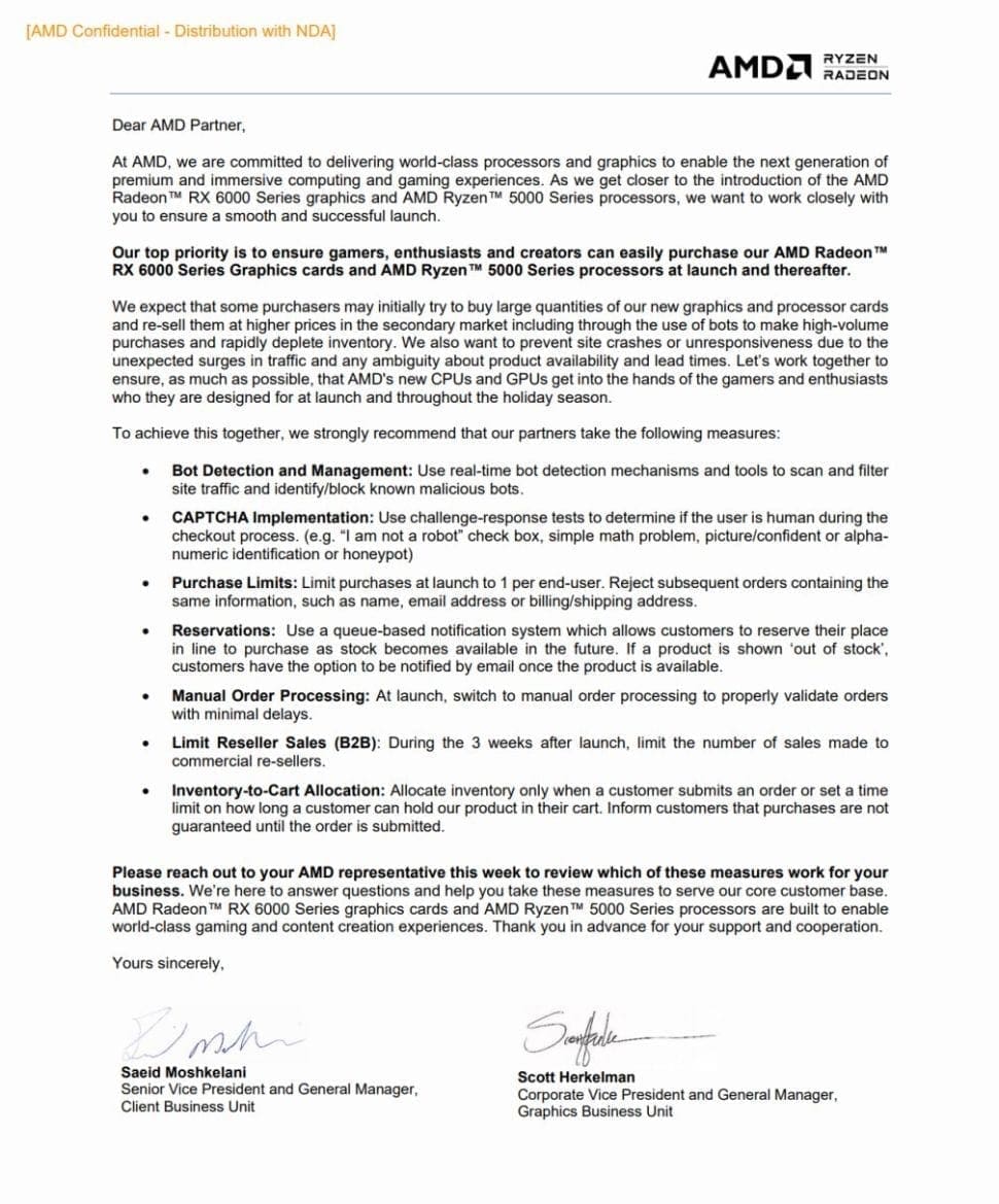 amd guidelines silicon weekly