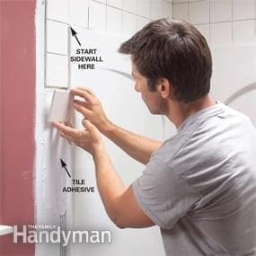 Tile and grout