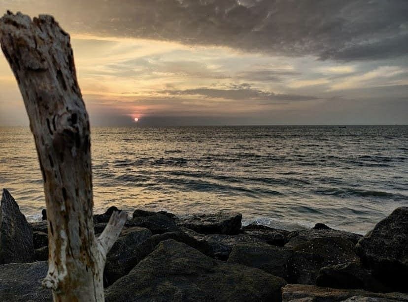 Manipal Sunset by the sea