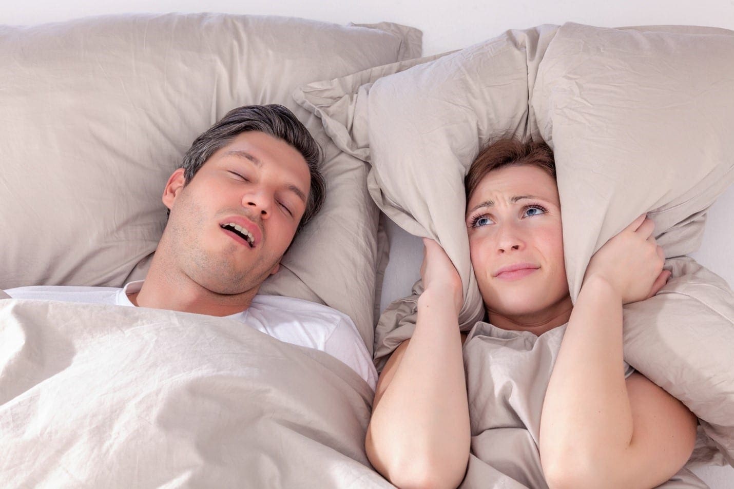 Sleep apnea snoring