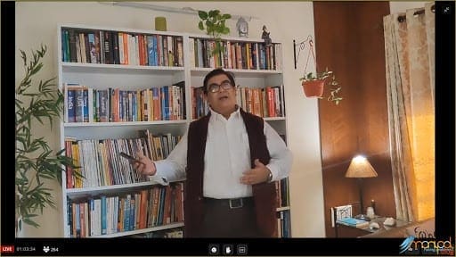 Peshwa Acharya speaks at TEDxMAHE