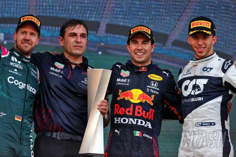 Azerbaijan grand prix 2021 podium photo