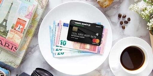 travel packing money and cards