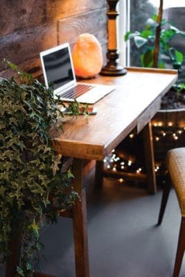 himalayan salt living room lamp