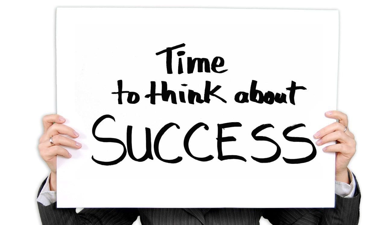 think about success