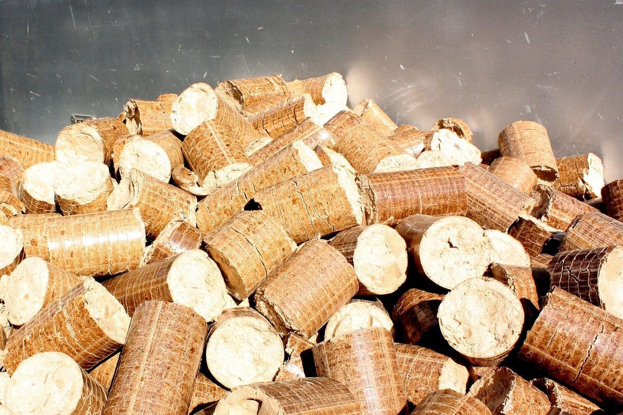 wood pellets