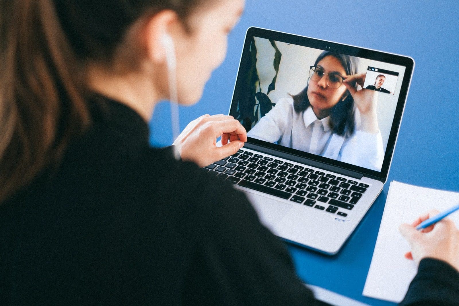 People on a Video Call