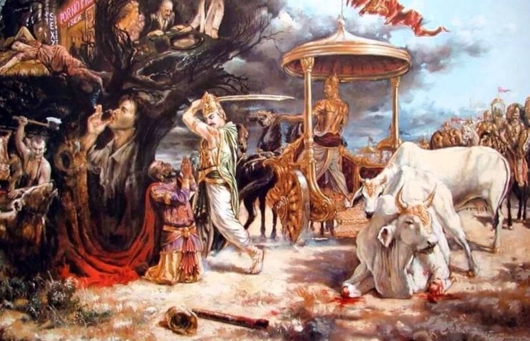 mahabharata vices