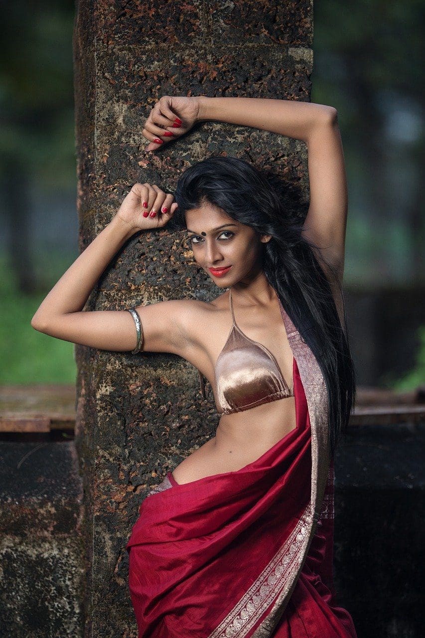satin sarees