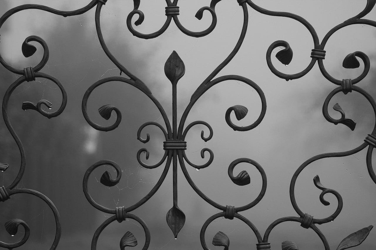 iron fences design
