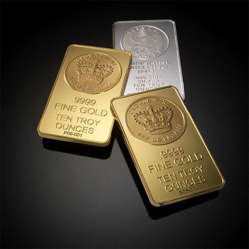 Gold and Silver Bars