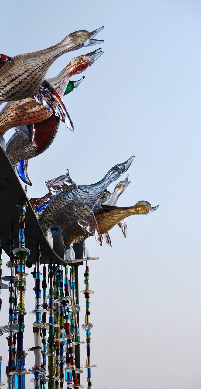 goose, glass, burano