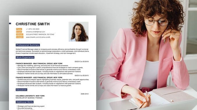 online cv builder