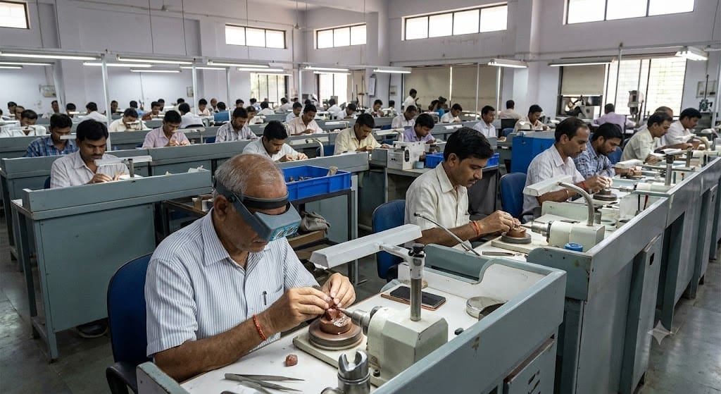 Global diamond trade